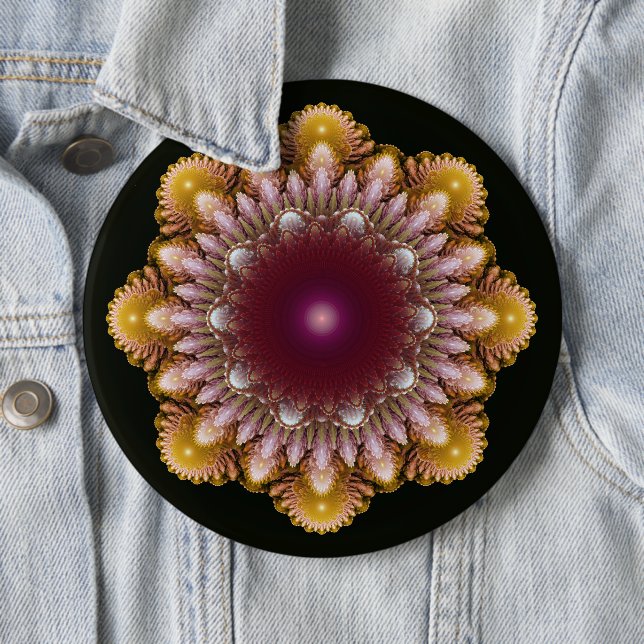 Farbiges Ornament Button (Beispiel)
