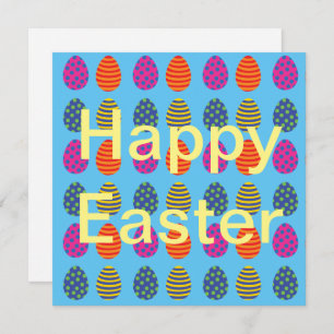 Farbiges Ostereiermuster