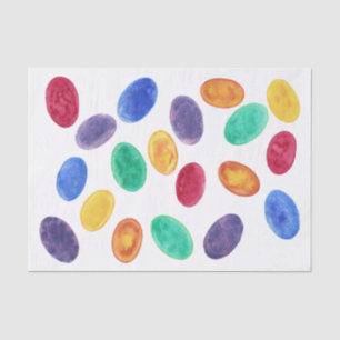 Farbiges Ostereierpapier Seidenpapier