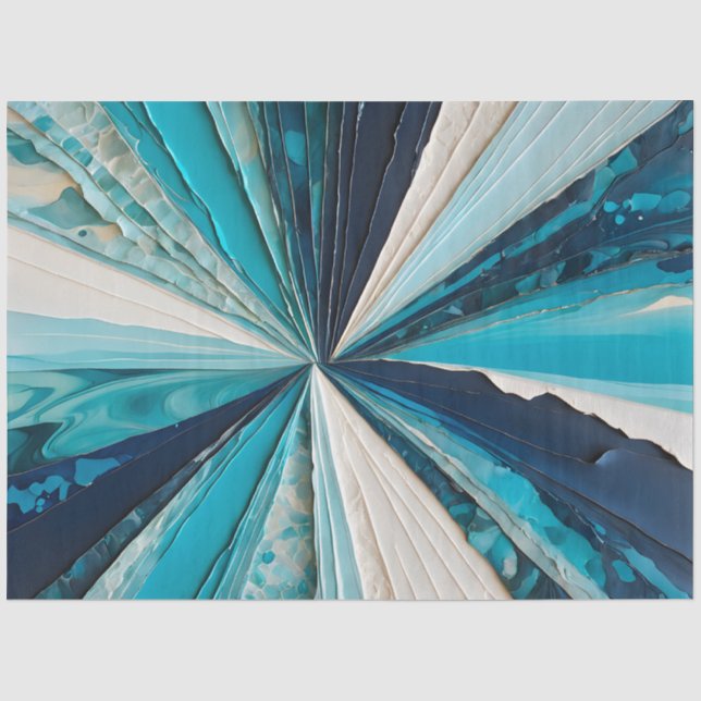 Farbiges Papier Collage Art Tissue Paper (Vorderseite)