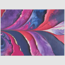Farbiges Papier Collage Art Tissue Paper