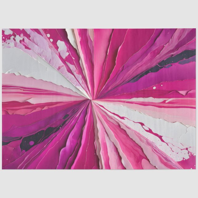 Farbiges Papier Collage Art Tissue Paper (Vorderseite)