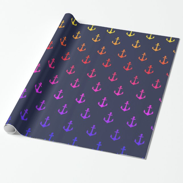 Farbiges Papier für Anker Geschenkpapier (Ungerollt)