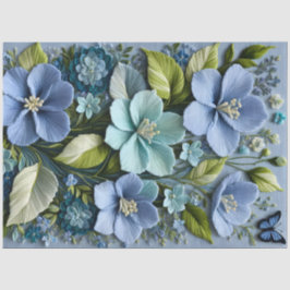 Farbiges Papier für Blumenmuster