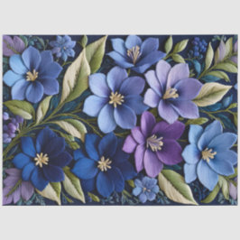 Farbiges Papier für Blumenmuster