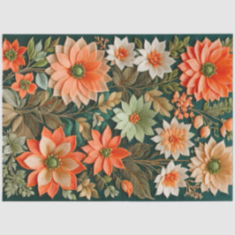 Farbiges Papier für Blumenmuster