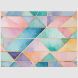 Farbiges Papier für die Glaskunsttafel