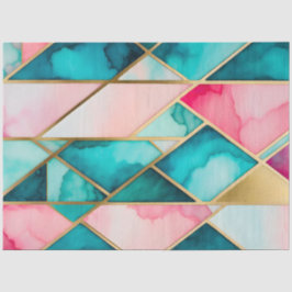 Farbiges Papier für die Glaskunsttafel