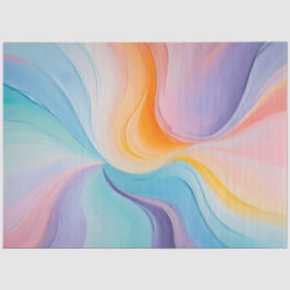 Farbiges Papier mit Ölmalereien