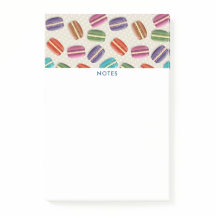 Farbiges Pariser Macarons-Muster