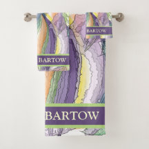 Farbiges Personalisiertes HandtuchSet