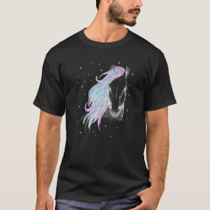 Farbiges Pferd T-Shirt