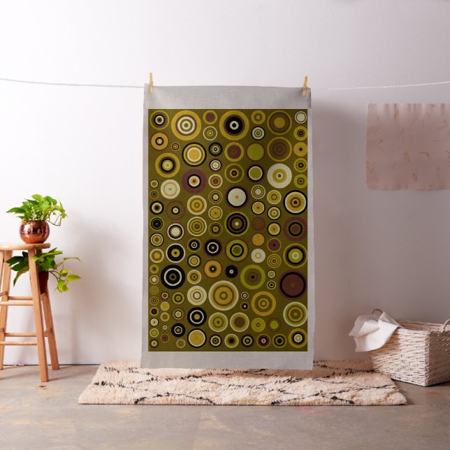 Farbiges Polka Dot Circles-Muster #8 Stoff (Beispiel)