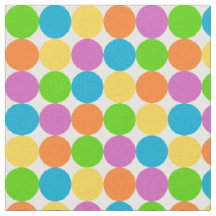 Farbiges Polka Dots Muster