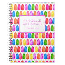 Farbiges Popsicle Ice Lololly Muster