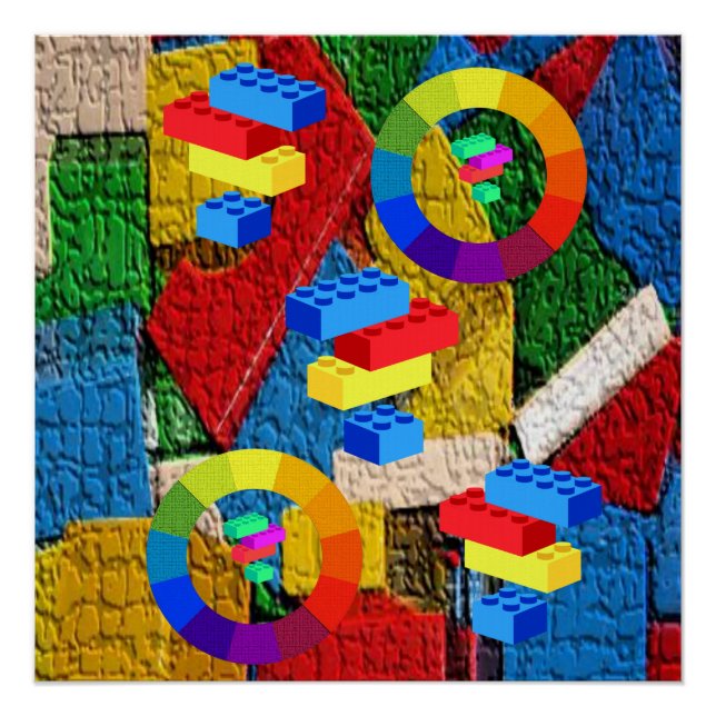 Farbiges Poster (Vorderseite)