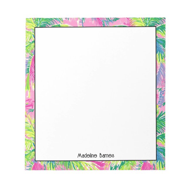 Farbiges Preppy Notepad Notizblock (Vorderseite)