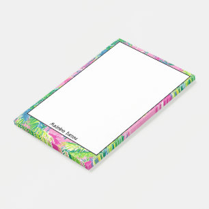 Farbiges Preppy Notepad Post-it Klebezettel