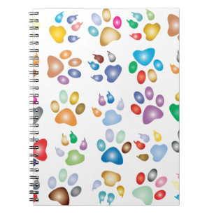 Farbiges Prismentier Notizblock