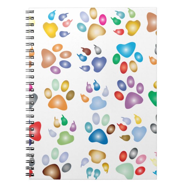 Farbiges Prismentier Notizblock (Vorderseite)