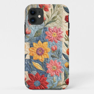 Farbiges Quiltmuster Case-Mate iPhone Hülle