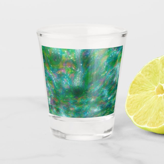 Farbiges Schießglas Schnapsglas (Vorderseite)