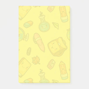Farbiges Schulmaterial Post-it Klebezettel