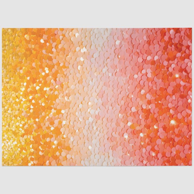 Farbiges Sequel-Kunstteppichpapier Seidenpapier (Vorderseite)