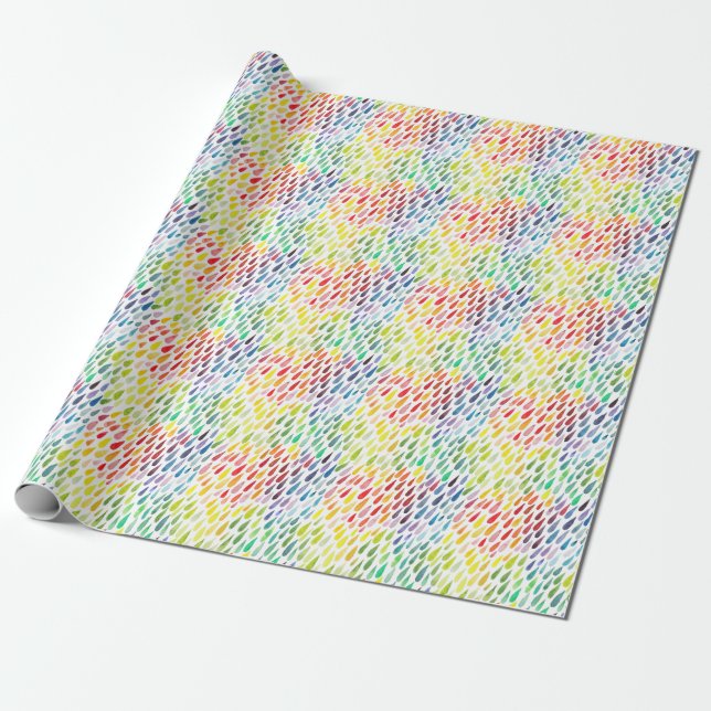 Farbiges Set Geschenkpapier (Ungerollt)