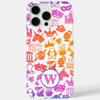 Farbiges Shakespeare iPhone 16 Pro Max Case