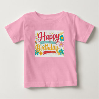 Farbiges Shirt zum Geburtstag für Kinder