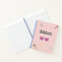 Farbiges SpiralNotebook für kreative Kinder