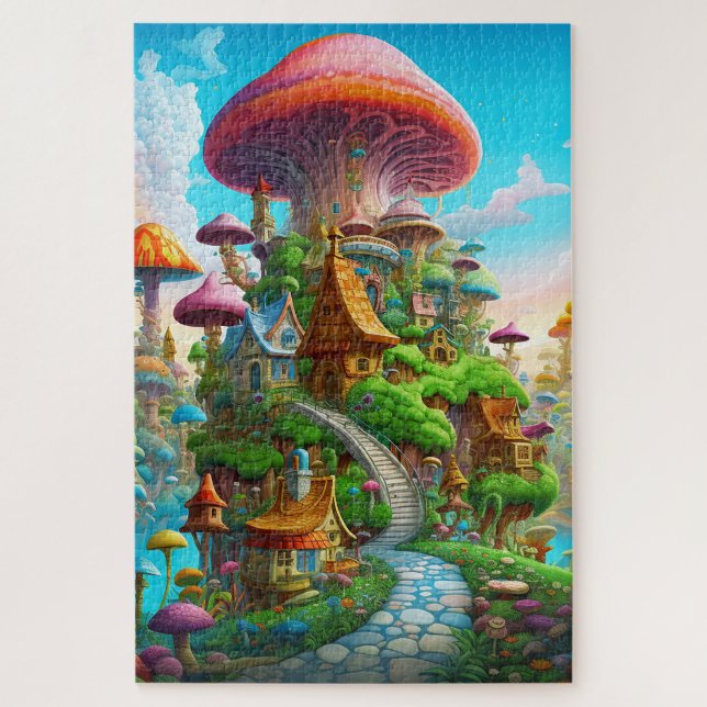 Farbiges surreales Land (Vertikal)
