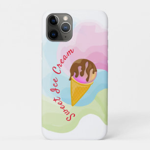 Farbiges Süßeis in einem Kegel Case-Mate iPhone Hülle