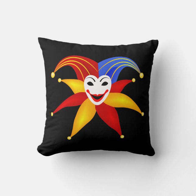 Farbiges Symbol für den Joker der Karte Kissen (Vorderseite)