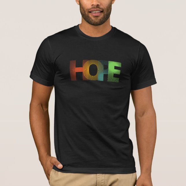 farbiges T-Shirt (Vorderseite)