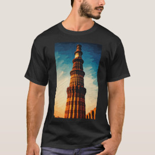 Farbiges T-Shirt