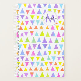 Farbiges Triangle-Farbmuster Planer