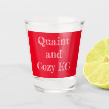 Farbiges und gemütliches KC Shot Glass