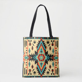 Farbiges Ute-Indianerstamm-Muster Tasche