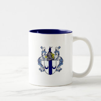 Farbiges Wappen Zweifarbige Tasse