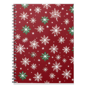 Farbiges Weihnachtsnotizbuch – Festliches Winterde Notizblock