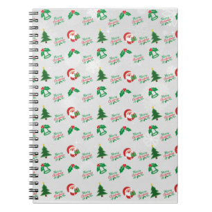 Farbiges Weihnachtsnotizbuch – Festliches Winterde Notizblock