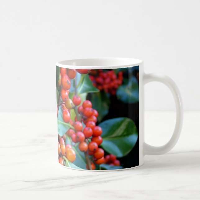 farbiges Wintergeschenk Kaffeetasse (Rechts)
