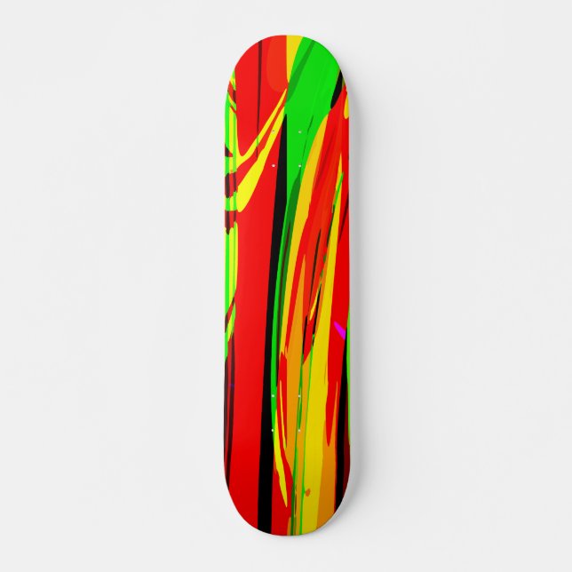 Farbkaskade 2 skateboard (Vorne)
