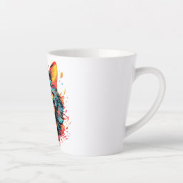 Farbkatze Milchtasse