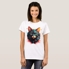 Farbkatze T-Shirt