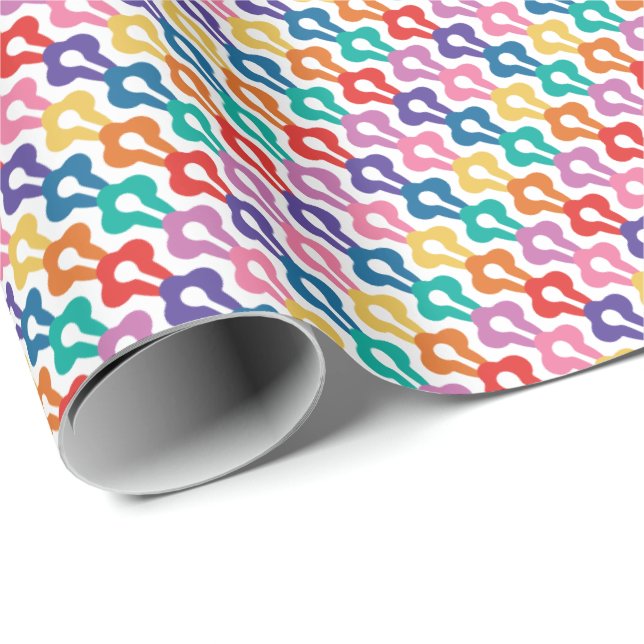 Farbkette Geschenkpapier (Rolleneckpunkt)
