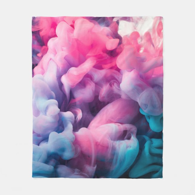 Farbklecks. Abstrakter Hintergrundabstract,Farbe Fleecedecke (Vorderseite)