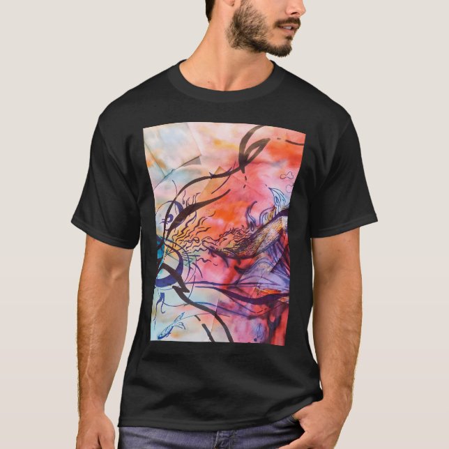 Farbklecks T-Shirt (Vorderseite)